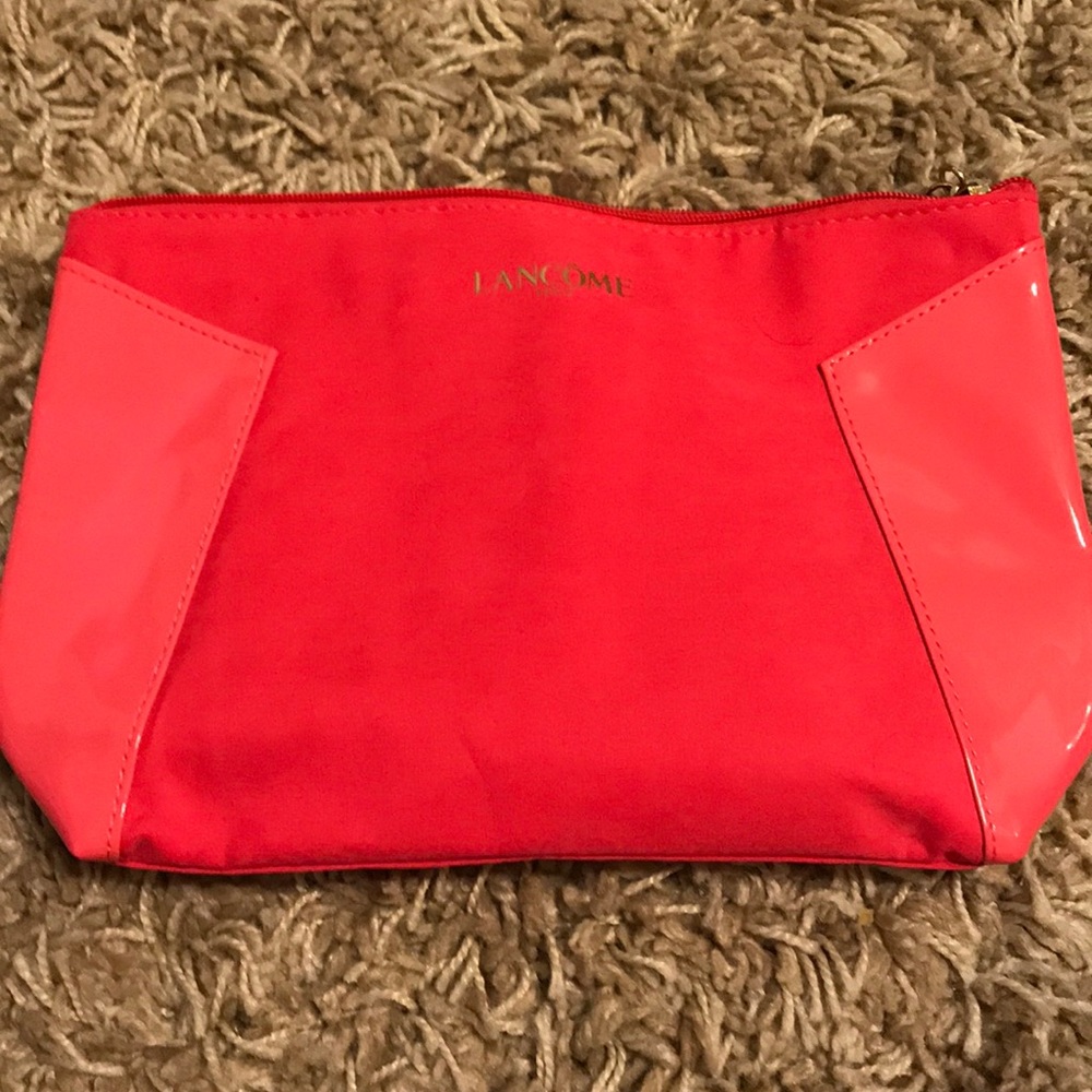Hot pink Lancôme bag